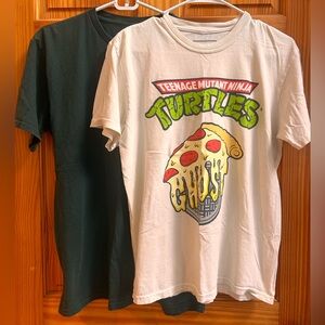 Ghost Tee BUNDLE Teenage Mutant Ninja Turtles White Graphic